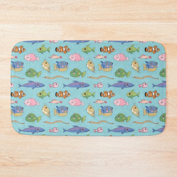 Item preview, anthropomorphic cartoon fish designed and sold by LisetteBaron.