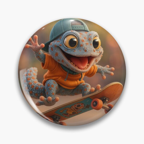 Item preview, Skater Tokay Gecko designed and sold by Sillytoe.