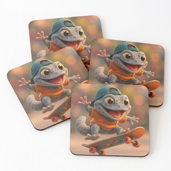 Item preview, Skater Tokay Gecko designed and sold by Sillytoe.