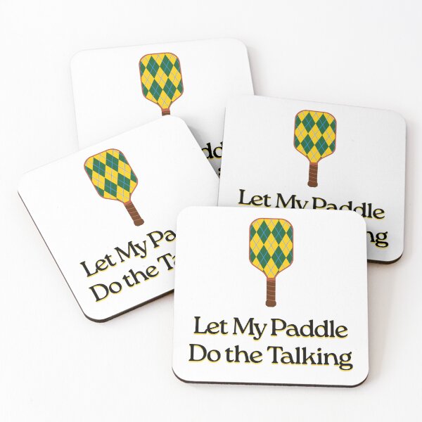 Item preview, Let My Paddle Do the Talking Sticker | Funny Pickleball Gift | Pickleball Player Gift | Pickleball Sticker | Pickleball Lover Gift | Pickleball Women designed and sold by Beverly Montgomery Design.
