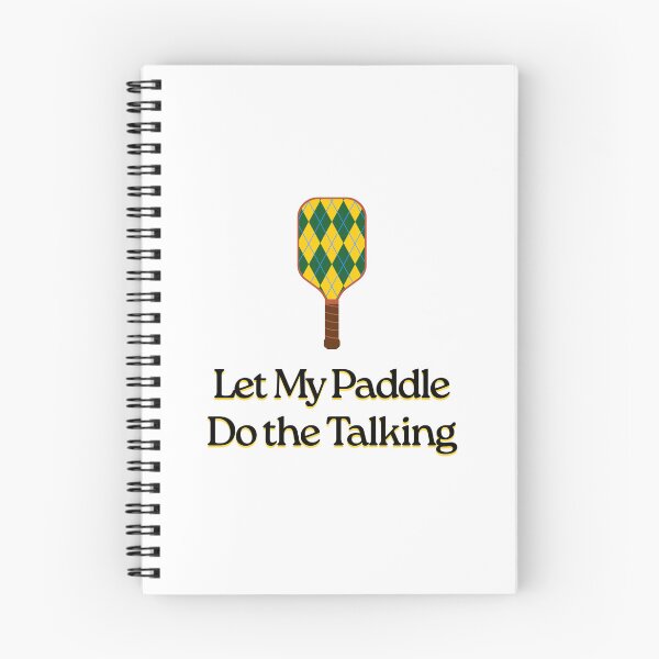 Item preview, Let My Paddle Do the Talking Sticker | Funny Pickleball Gift | Pickleball Player Gift | Pickleball Sticker | Pickleball Lover Gift | Pickleball Women designed and sold by Beverly Montgomery Design.