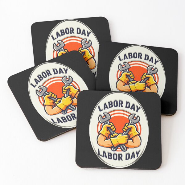 Item preview, Labor Day Worker Badge Tools Design designed and sold by Topoartispp.