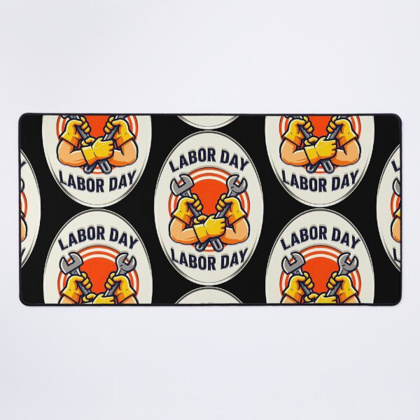 Item preview, Labor Day Worker Badge Tools Design designed and sold by Topoartispp.