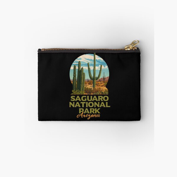 Item preview, Saguaro National Park Arizona Desert Badge Art designed and sold by LinaValearte.