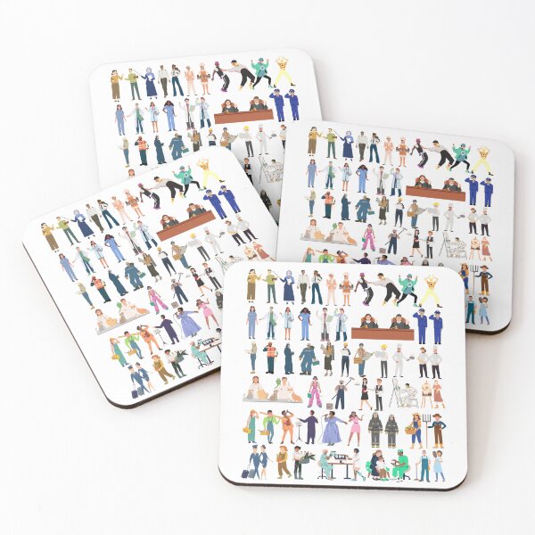 Item preview, ​Diverse Career & Occupations Illustration designed and sold by HBBS DESIGNS.