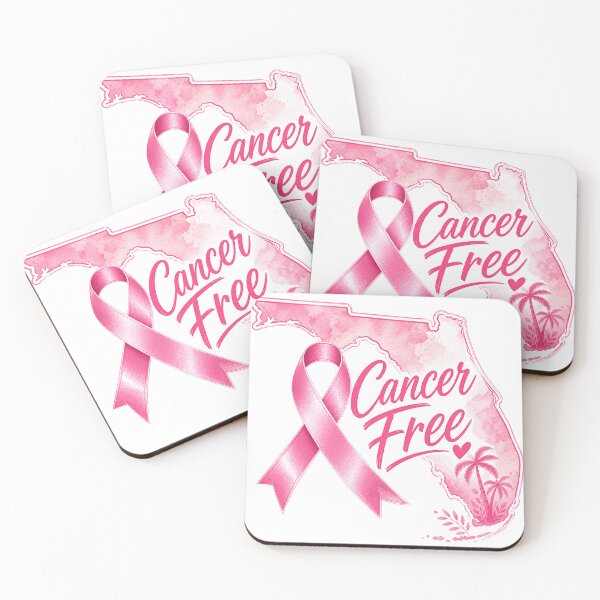 Item preview, Cancer Free Pink Ribbon Florida Survivor designed and sold by CoachEkong.