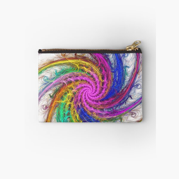 Item preview, Colorful Abstract Spiral Fractal Energy Line Art designed and sold by PixorStudio.
