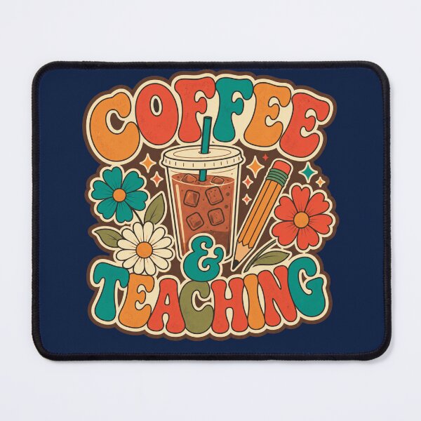 Item preview, Retro Coffee & Teaching Groovy 70s Educator designed and sold by LamisArts ID (71).