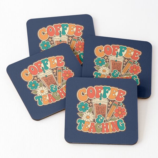 Item preview, Retro Coffee & Teaching Groovy 70s Educator designed and sold by LamisArts ID (71).