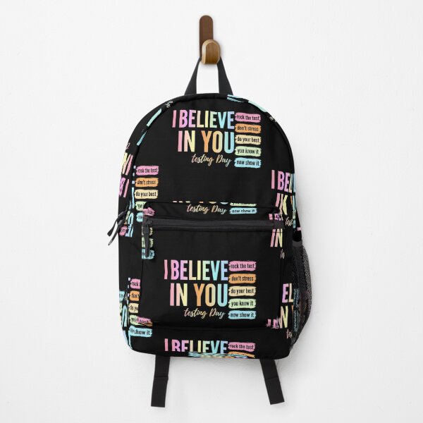Item preview, I Believe in You Test Day Teacher State Testing  designed and sold by gear-posters.