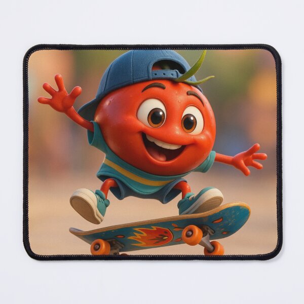 Item preview, Skater Tomato designed and sold by Sillytoe.