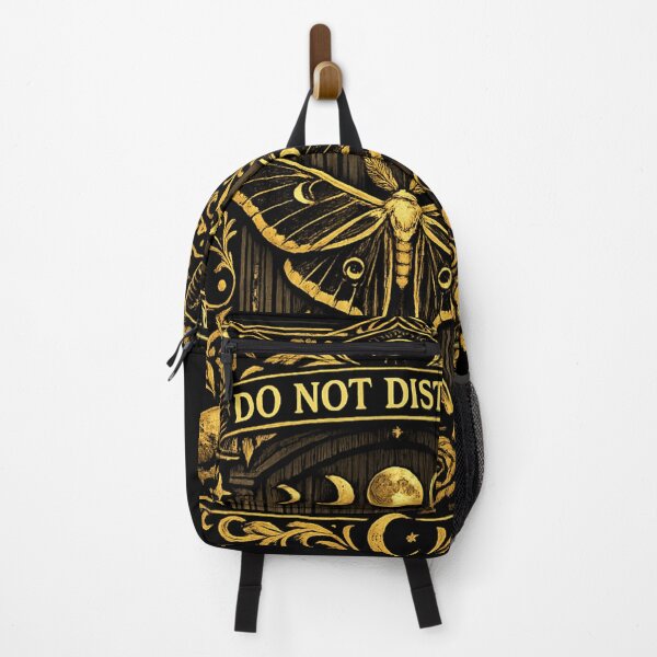 Item preview, Do Not Disturb Tarot Card Gothic Moth designed and sold by Retro Mood Co.