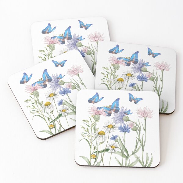 Item preview, Wildflowers And Butterflies. designed and sold by Dinasshop.