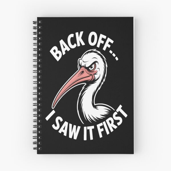 Item preview, Back Off I Saw It First Bin Chicken designed and sold by stickercuffs.