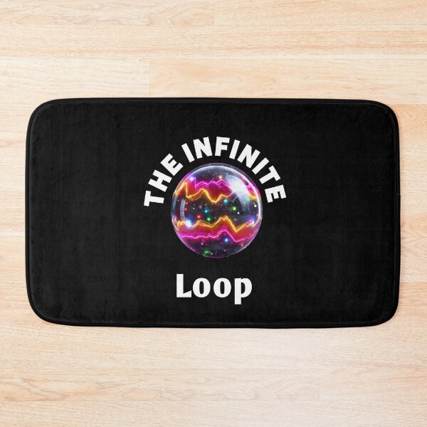 Item preview, The Infinite Loop - Futuristic Neon Tech Orb Design designed and sold by TaimToons.