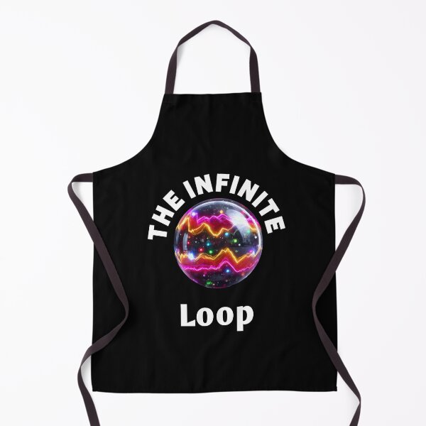 Item preview, The Infinite Loop - Futuristic Neon Tech Orb Design designed and sold by TaimToons.