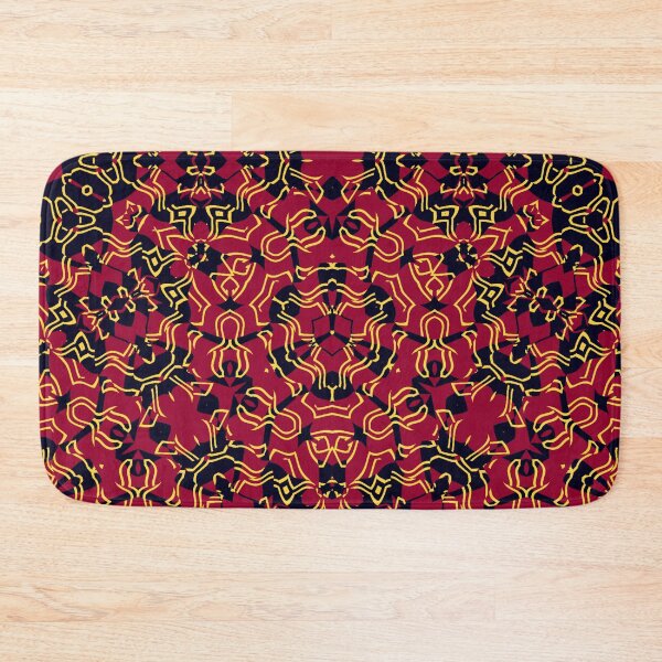 Item preview, Red/Yellow Bandana Pattern designed and sold by AintJames.