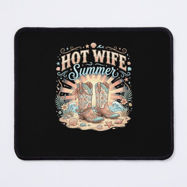 Item preview, Hot Wife Summer Cowboy Boots Beach Vacation designed and sold by snowry.