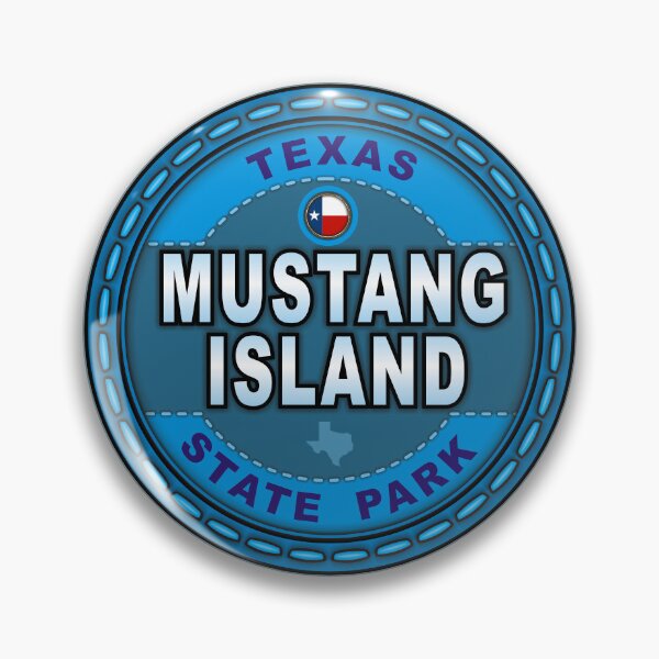 Item preview, Mustang Island State Park Texas Tx stitching effect designed and sold by studioss76.