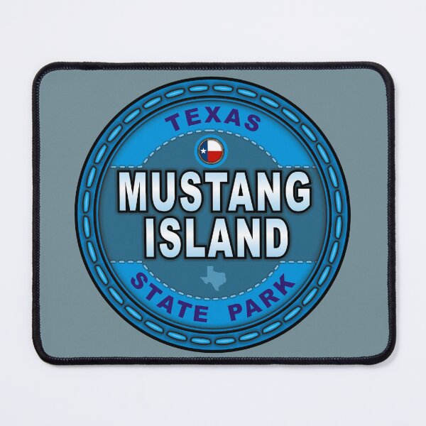 Item preview, Mustang Island State Park Texas Tx stitching effect designed and sold by studioss76.