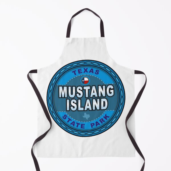Item preview, Mustang Island State Park Texas Tx stitching effect designed and sold by studioss76.