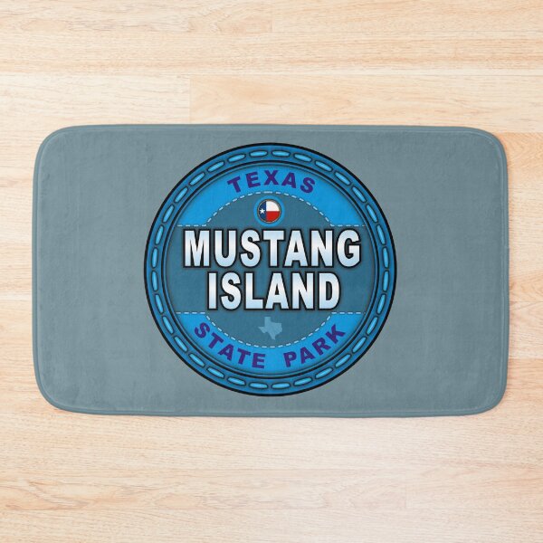 Item preview, Mustang Island State Park Texas Tx stitching effect designed and sold by studioss76.
