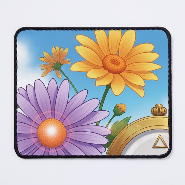 Item preview, Vibrant Flowers with Pocket Watch and Torch Illustration designed and sold by PixorStudio.