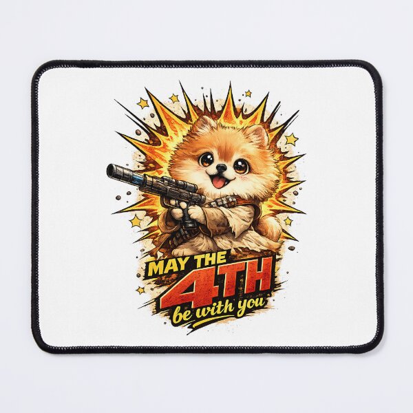 Item preview, May The Fourth Be With You Pomeranian Space Smuggler designed and sold by LumePrint.