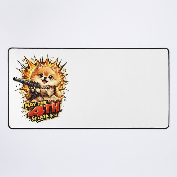 Item preview, May The Fourth Be With You Pomeranian Space Smuggler designed and sold by LumePrint.