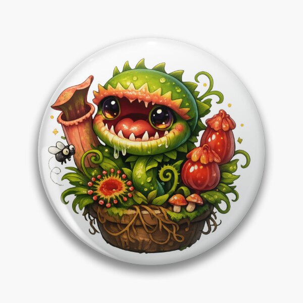 Item preview, Cute Fantasy Carnivorous Plant designed and sold by ExoticWave.