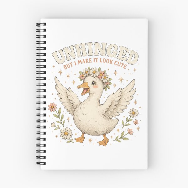 Aperçu de l'œuvre Canard déjanté mais mignon créée et vendue par CreativeEmily.