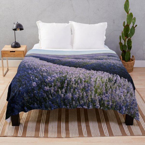 Item preview, Lavender landscape, Purple blooms, Floral beauty. designed and sold by inspiration3.
