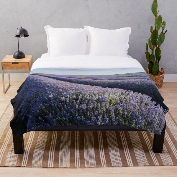 Item preview, Lavender landscape, Purple blooms, Floral beauty. designed and sold by inspiration3.