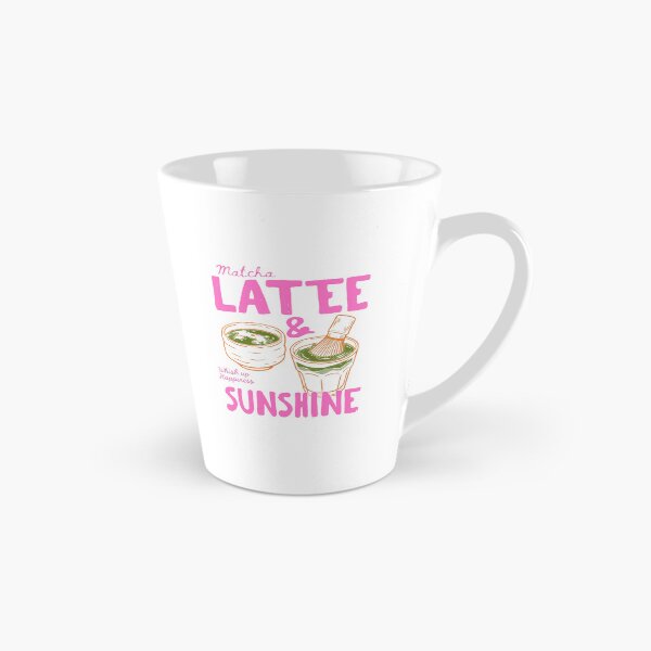 Item preview, Matcha Latte and Sunshine Cute Aesthetic Illustration designed and sold by InkRebelprint.