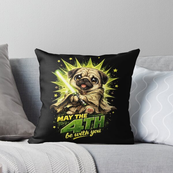 Item preview, May The Fourth Be With You Cute Pug Space Master designed and sold by LumePrint.