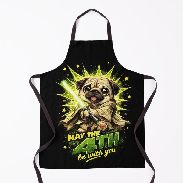 Item preview, May The Fourth Be With You Cute Pug Space Master designed and sold by LumePrint.