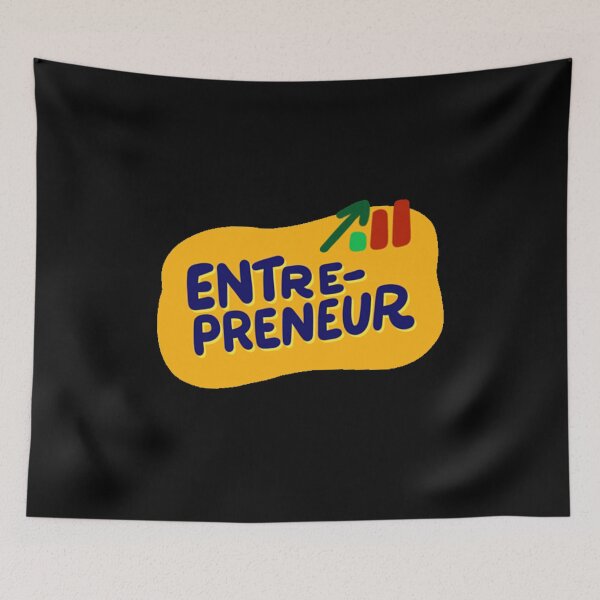 Item preview, Entrepreneur Concept Illustration with Growth Graph and Upward Arrow designed and sold by Creatby7030.
