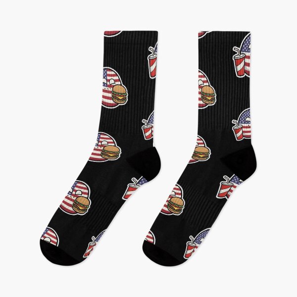 Item preview, USA Countryball with Hamburger and Soda designed and sold by pakehart.