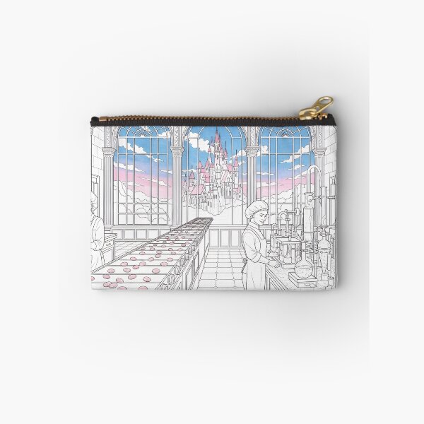 Item preview, Fantasy Laboratory Coloring Page Vintage Apothecary Scene designed and sold by PixorStudio.
