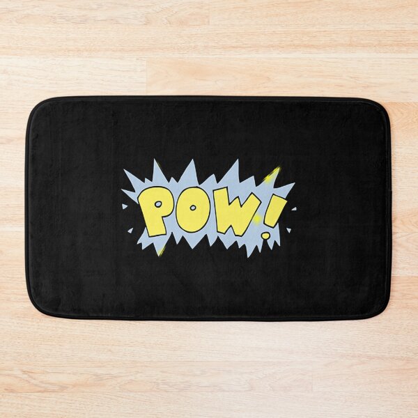 Item preview, Pow Comic Book Speech Bubble in Blue and Yellow Pop Art Style designed and sold by Creatby7030.
