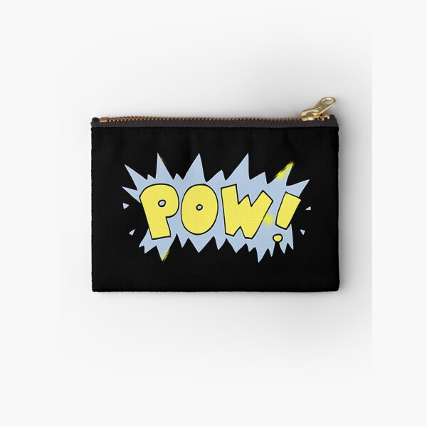 Item preview, Pow Comic Book Speech Bubble in Blue and Yellow Pop Art Style designed and sold by Creatby7030.