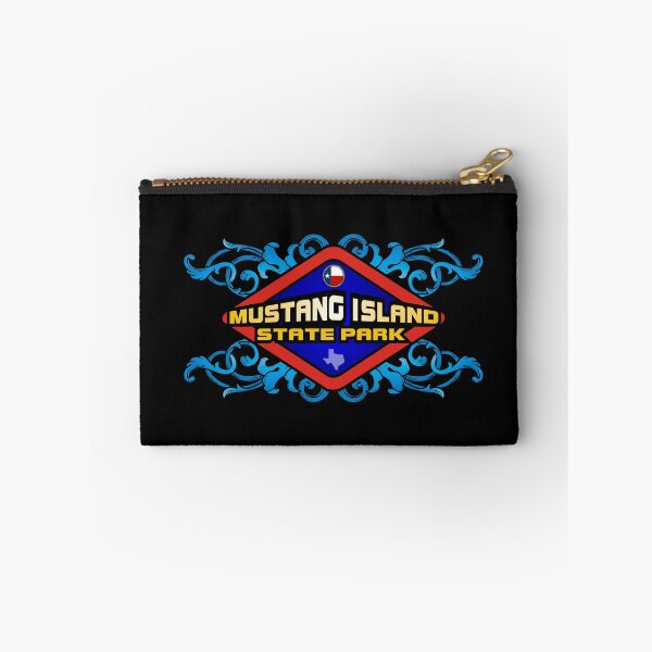 Item preview, Mustang Island State Park Texas emblem retro sign designed and sold by studioss76.