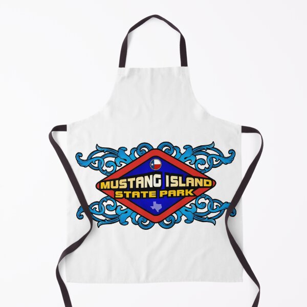 Item preview, Mustang Island State Park Texas emblem retro sign designed and sold by studioss76.