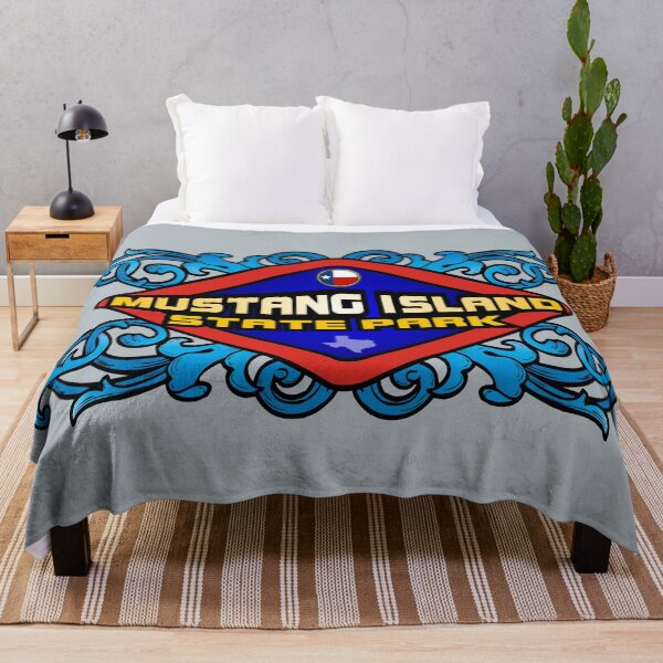 Item preview, Mustang Island State Park Texas emblem retro sign designed and sold by studioss76.
