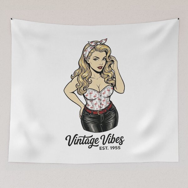 Item preview, Retro Babe Energy Only designed and sold by LyssasMindArt.