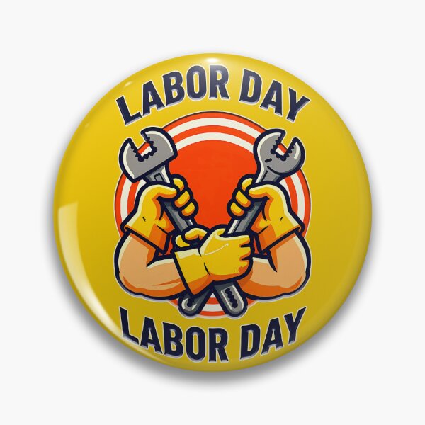 Item preview, Labor Day Strong Worker Hands Tools Design designed and sold by Topoartispp.