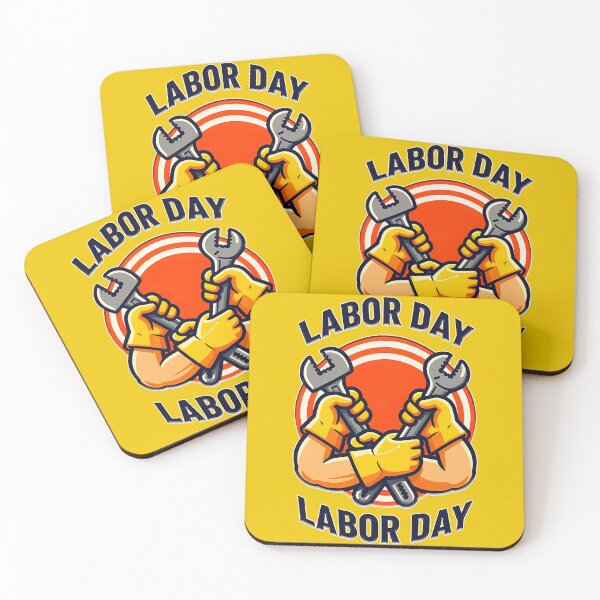 Item preview, Labor Day Strong Worker Hands Tools Design designed and sold by Topoartispp.
