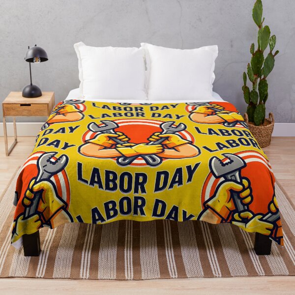 Item preview, Labor Day Strong Worker Hands Tools Design designed and sold by Topoartispp.