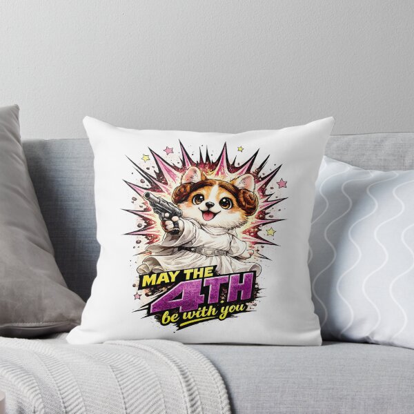 Item preview, May The Fourth Be With You Corgi Space Princess designed and sold by LumePrint.