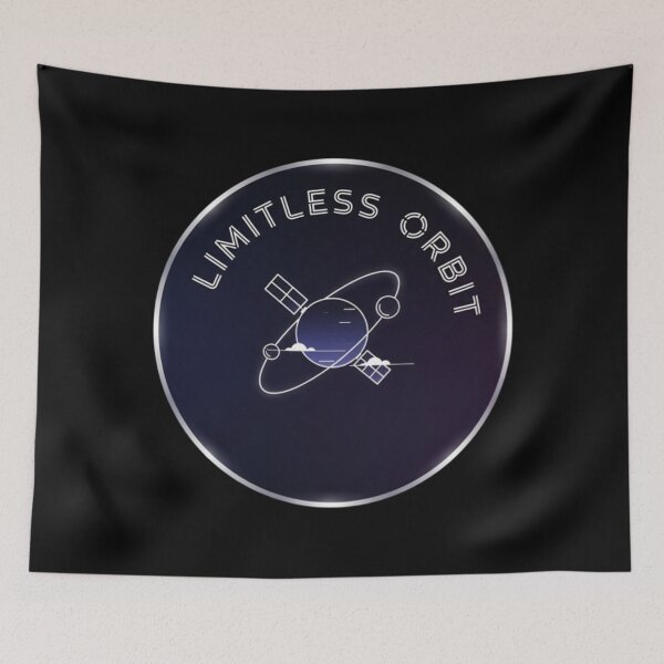 Item preview, Limitless Orbit – Minimal Space Design | Cosmic Mindset & Satellite Aesthetic designed and sold by Altair_.